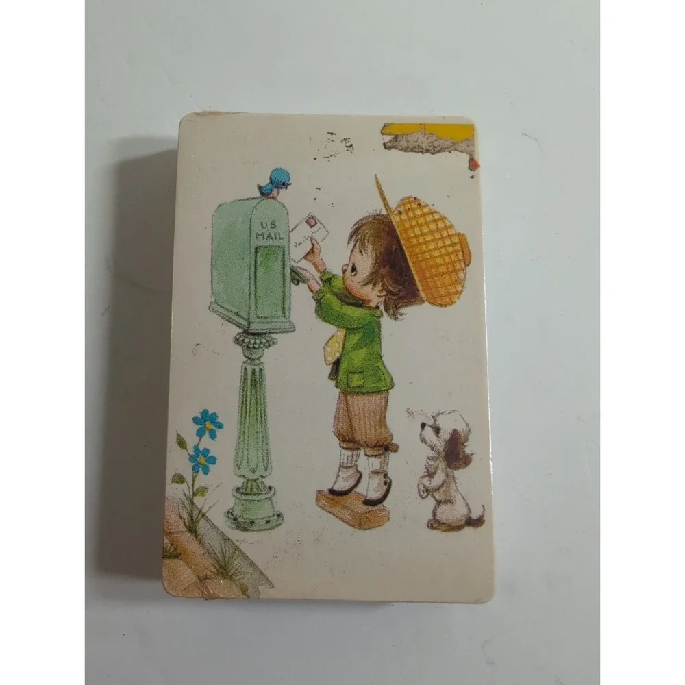 Vintage JOKER‎ Swap Holly Hobbie BOY @ Mailbox w His Dog Sealed